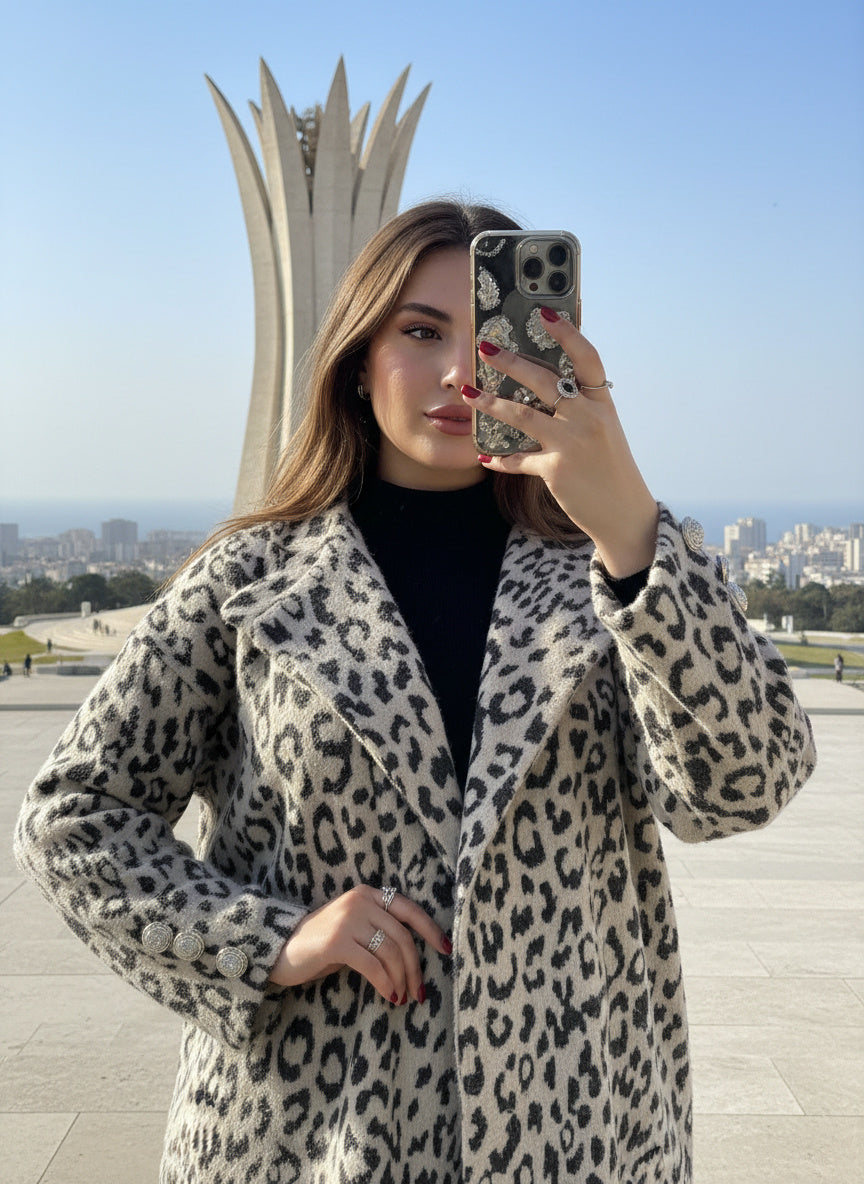 veste leopard( taille Standard du 38 jusqu’au 46)
