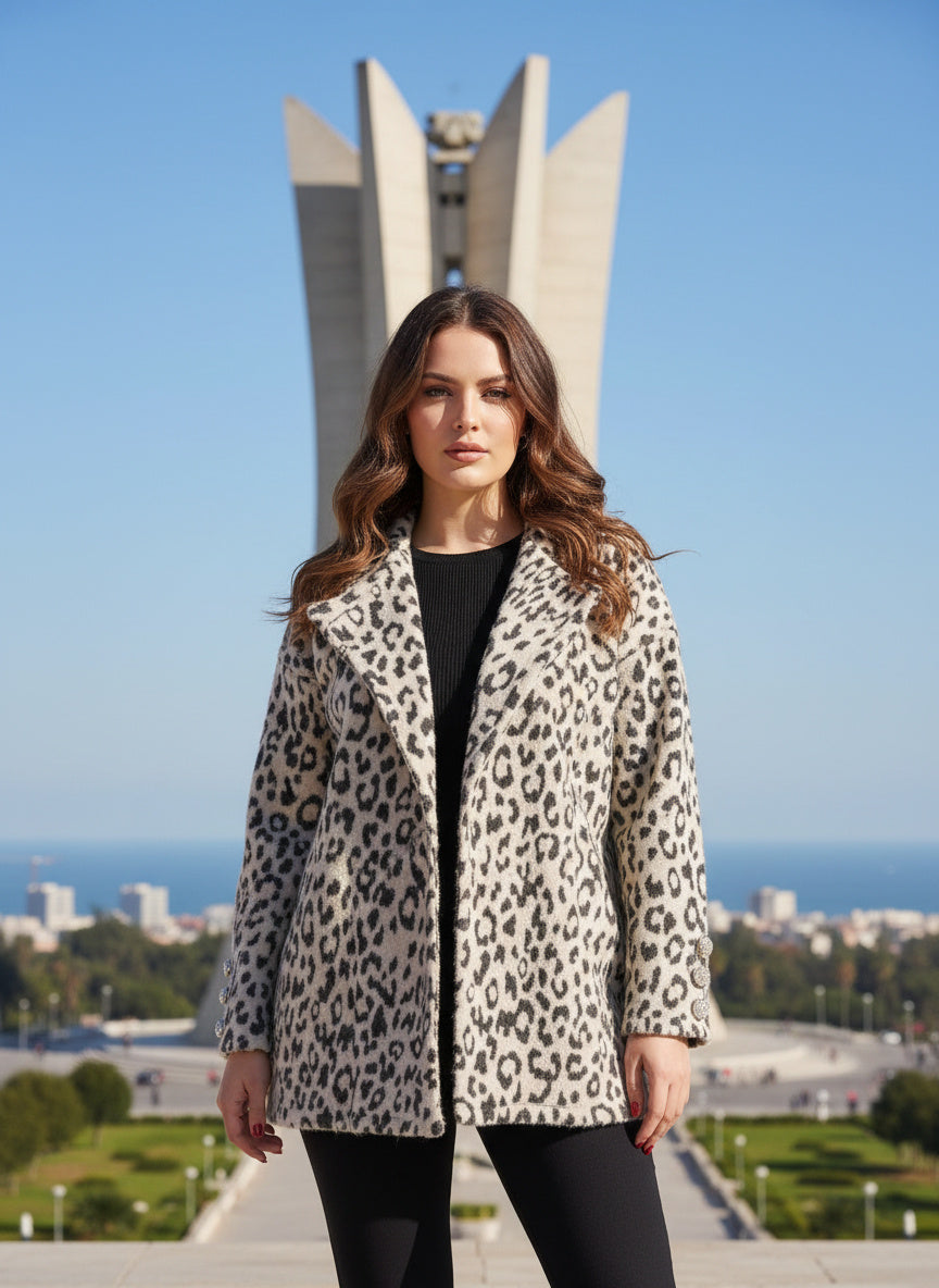 veste leopard( taille Standard du 38 jusqu’au 46)
