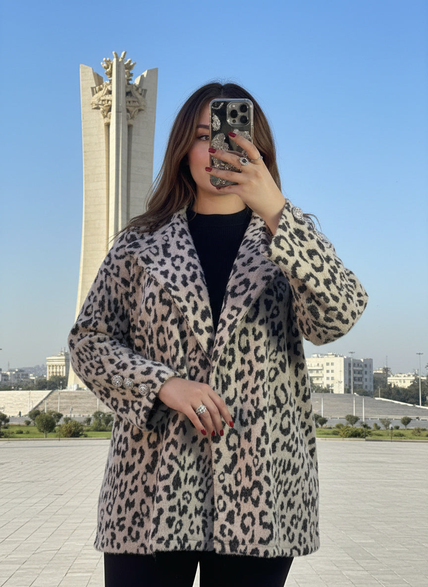 veste leopard( taille Standard du 38 jusqu’au 46)