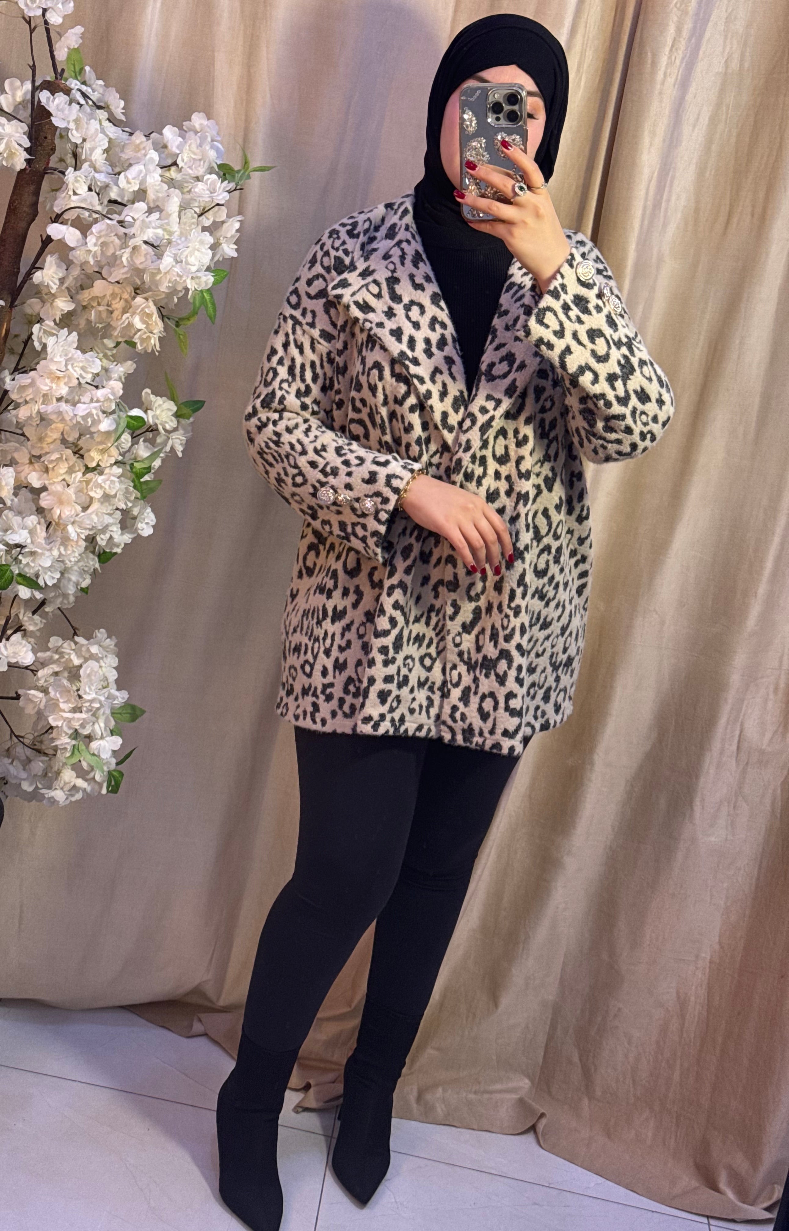veste leopard