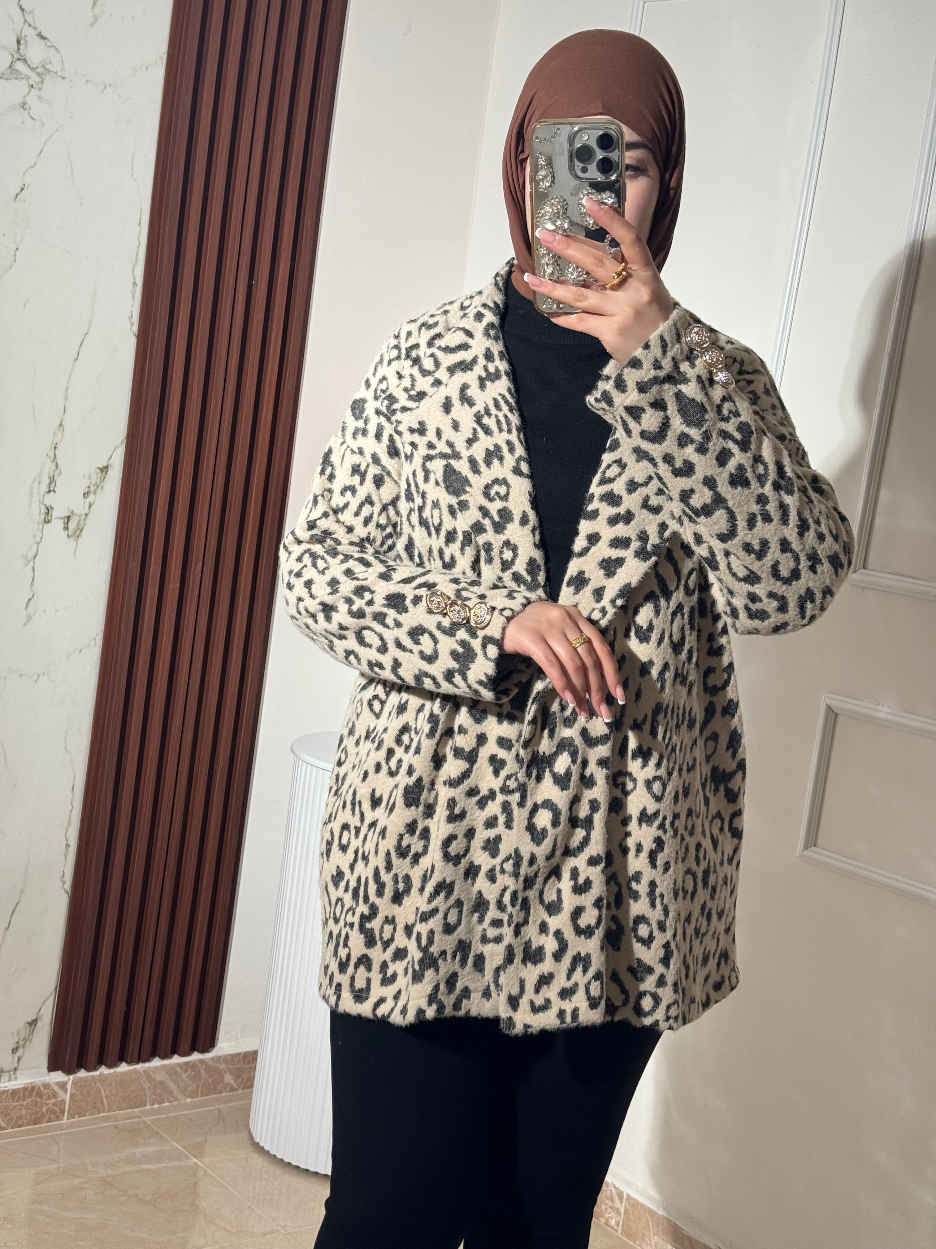 veste leopard( taille Standard du 38 jusqu’au 46)