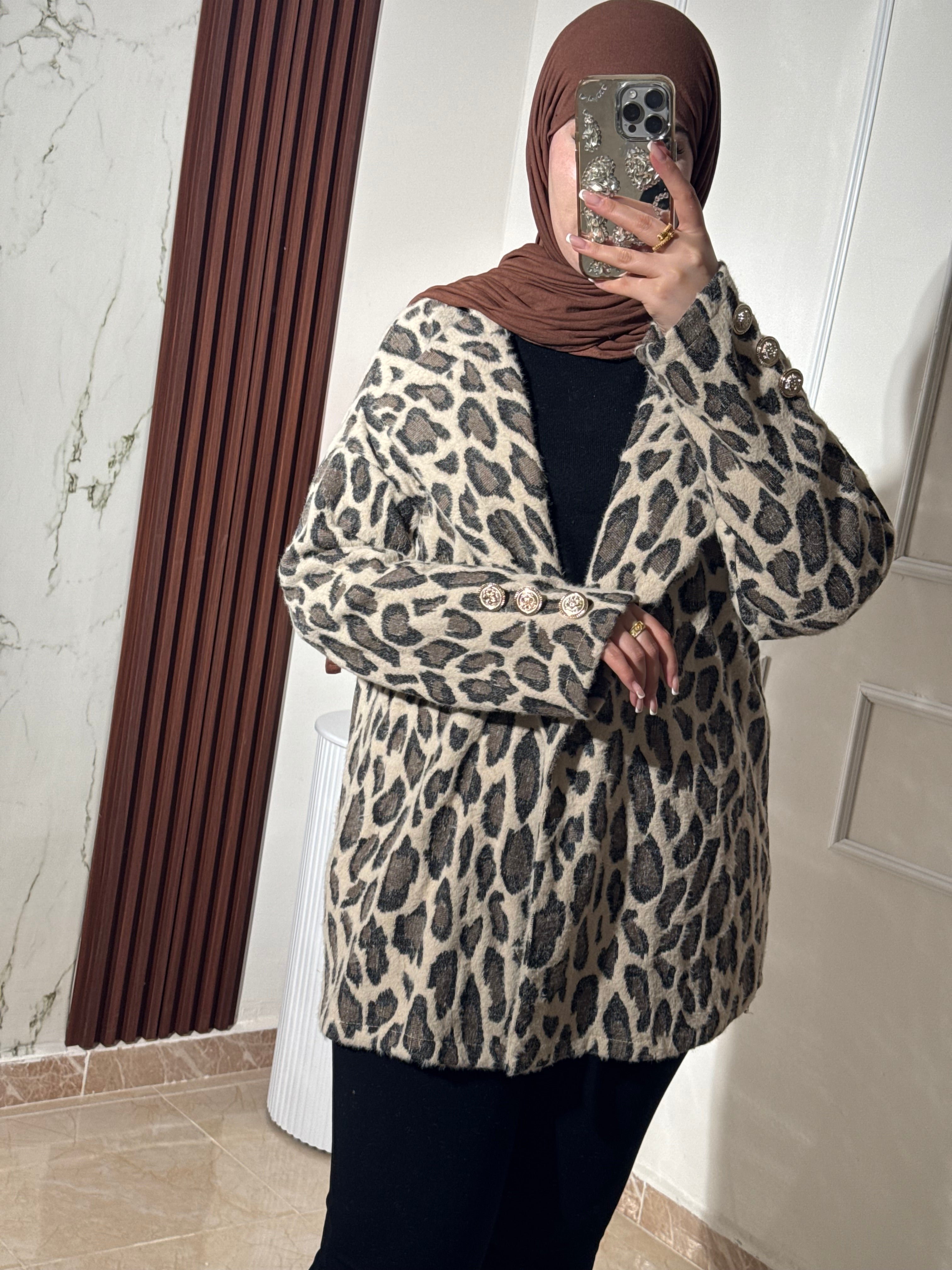 veste leopard( taille Standard du 38 jusqu’au 46)