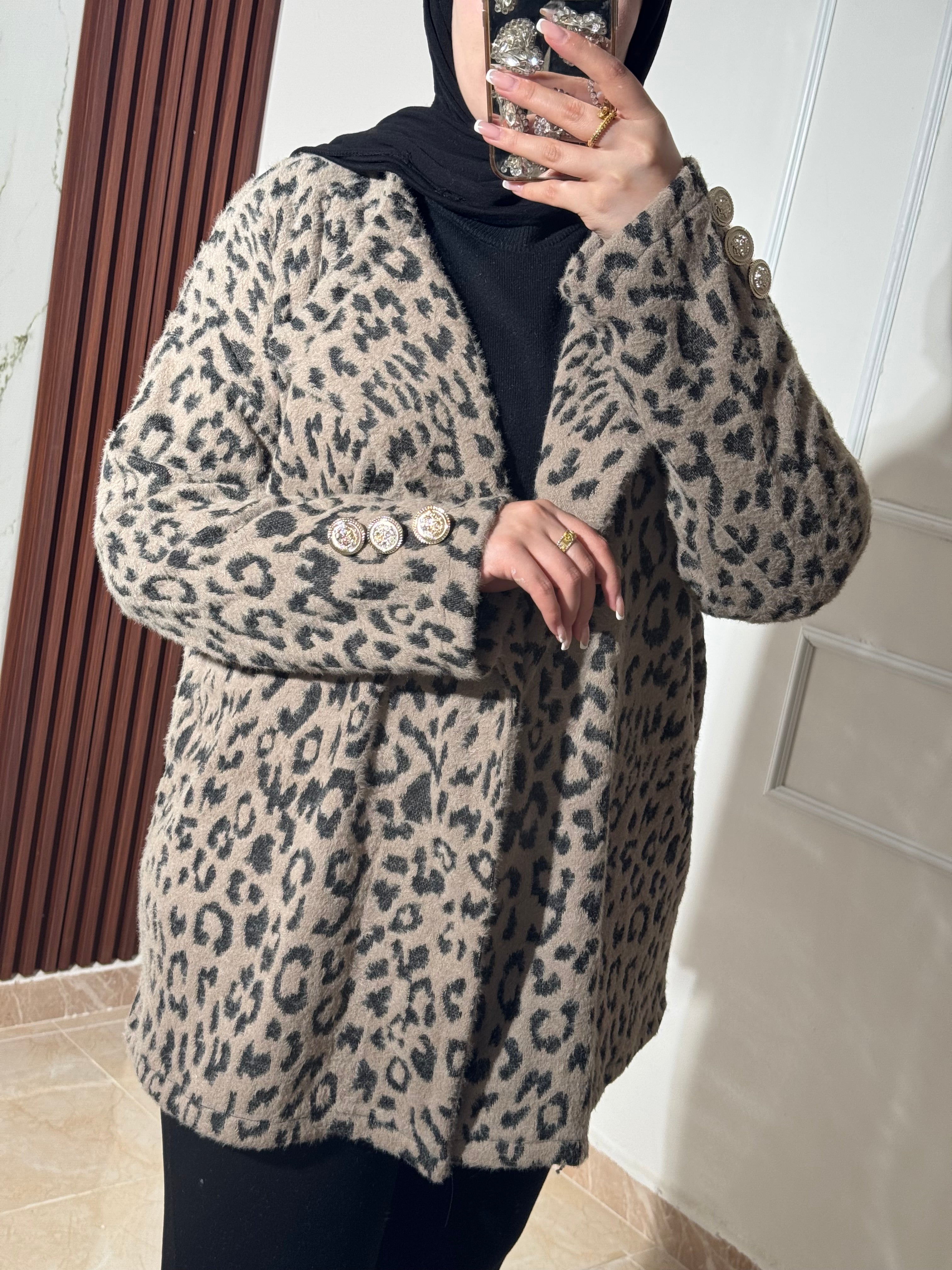 veste leopard( taille Standard du 38 jusqu’au 46)
