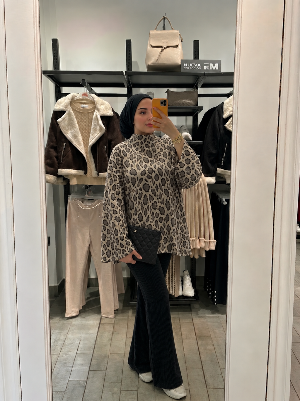 ensemble leopard (pull+pantalon)
